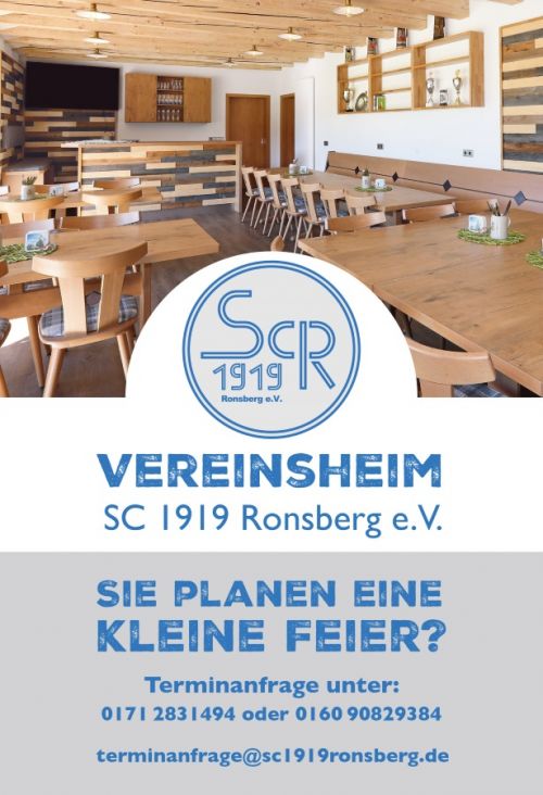 SCR Vereinsheim in Ronsberg | Foto: Peter Roth